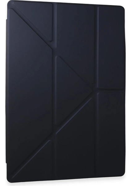 Newface Samsung Galaxy X910 Tab S9 Ultra 14.6 Kılıf Kalemlikli Mars Tablet Kılıfı - Lacivert