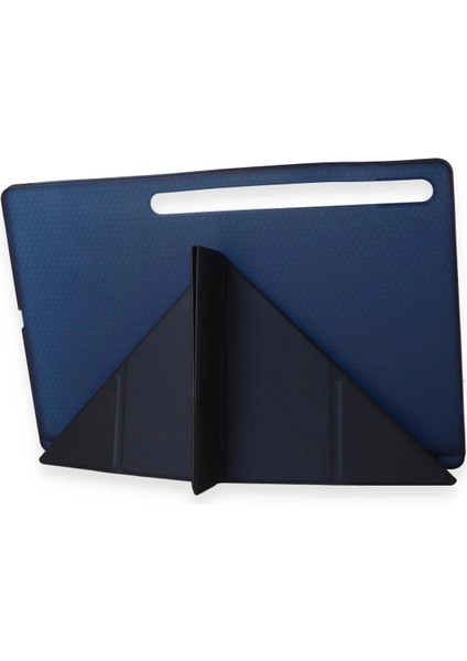 Newface Samsung Galaxy X910 Tab S9 Ultra 14.6 Kılıf Kalemlikli Mars Tablet Kılıfı - Lacivert modelleri