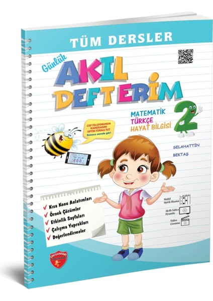 2.sınıf Tüm Dersler Günlük Akıl Defterim 2025-2026
