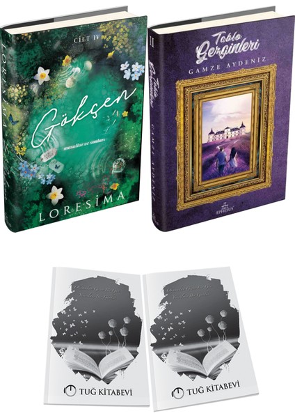 Tablo Gezginleri 2 Ciltli ve Ephesus Yayınları Gökçen 4 Ciltli Loresima 2li Set + Hediyeli