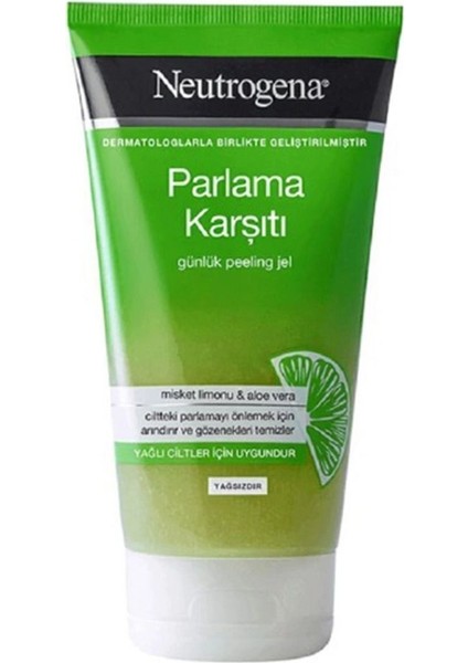 Parlama Karşıtı Yağsız Peeling Jel 150 ml