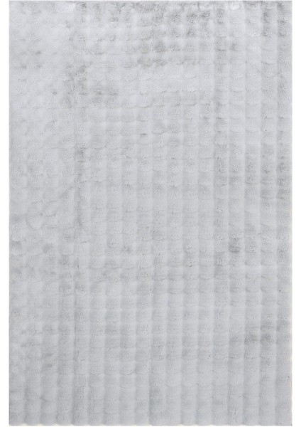 Dekoratif Gri Peluş Halı – Kaymaz, Kolay Temizlenen, Yumuşak Dokulu modelleri