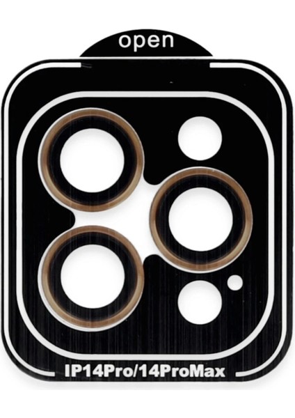 Joko iPhone 15 Pro Max Pvd Metal Kamera Lens - Turuncu