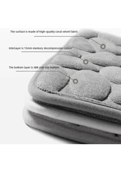 Memory Kaydırmaz Banyo Paspası Pembe modelleri