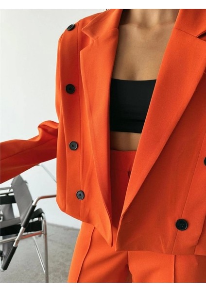 Ceket - Pantolon Takım - Orange fırsatları