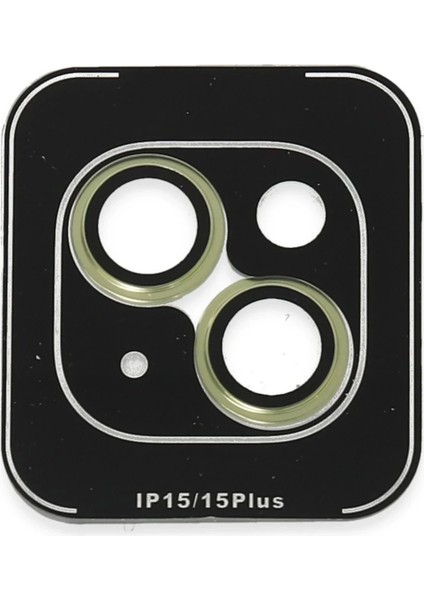 Joko iPhone 15 Pvd Metal Kamera Lens - Sarı