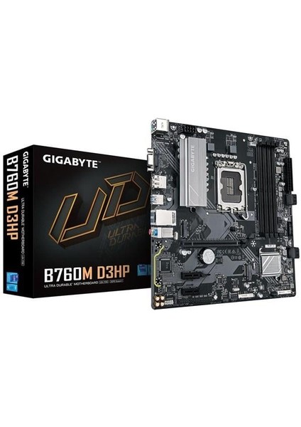 Gıgabyte B760M-D3HP Ddr5 HDMI Dp Pcıe 4.0 1700P Matx