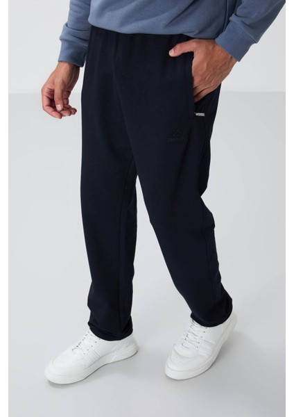 Fermuar Cepli Düz Paça Lacivert Erkek Eşofman Altı T06ER-84669 modelleri