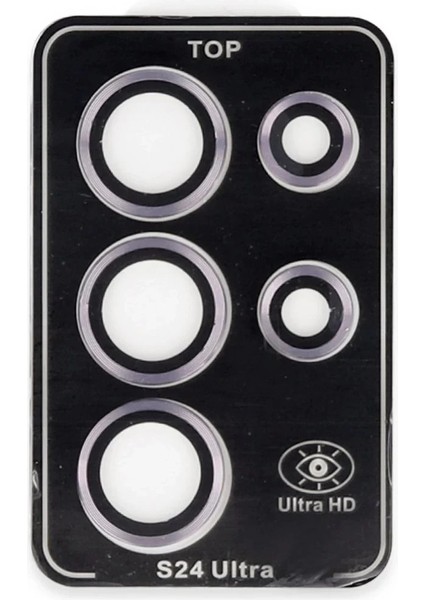 Joko Samsung Galaxy S24 Ultra Pvd Metal Kamera Lens - Pembe modelleri