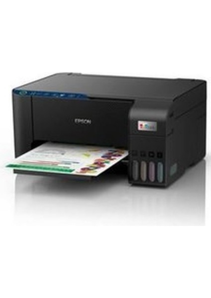 Ecotank Wi-Fi + Tarayıcı + Fotokopi Renkli Çok Fonksiyonlu Tanklı Mürekkepli L3252 Model Püskürtmeli Yazıcı fırsatları