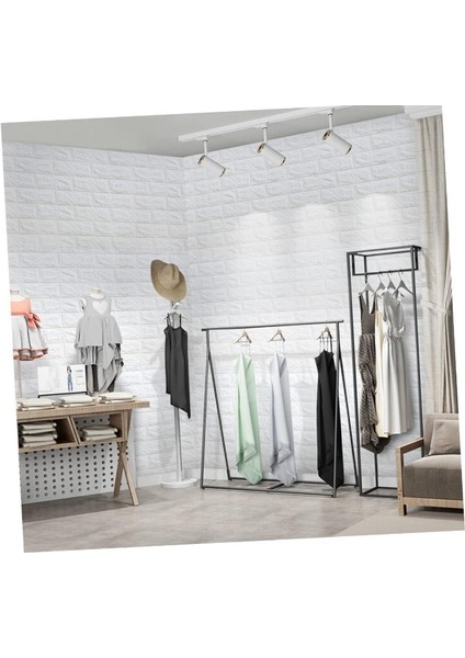 3D Tuğla Desenli Kendinden Yapışkanlı Duvar Paneli 58X38 cm indirimleri