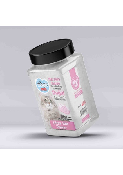 Magic Power Kedi Kumu Koku Giderici Marsilya Sabun Kokulu 500gr