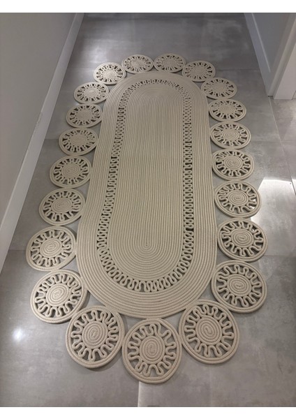 Marguerite Özel Tasarım Hasır Jüt Kilim – Koridor, Antre ve Salon Halısı Yolluk fiyatları