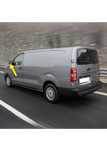 Fiat Scudo 2022-2026 Sol Dış Ayna Camı Isıtmalı 1616869380
