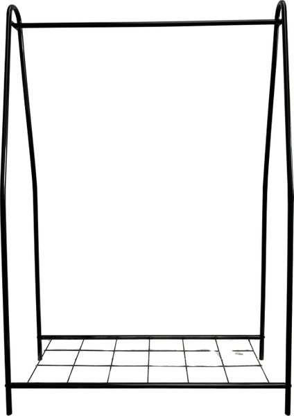 Tekerli Metal Elbise Askılığı Taşınabilir ve Dayanıklı Raflı Giysi Standı Kıyafet Organizeri fırsatları