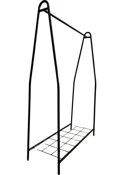 Tekerli Metal Elbise Askılığı Taşınabilir ve Dayanıklı Raflı Giysi Standı Kıyafet Organizeri indirimleri