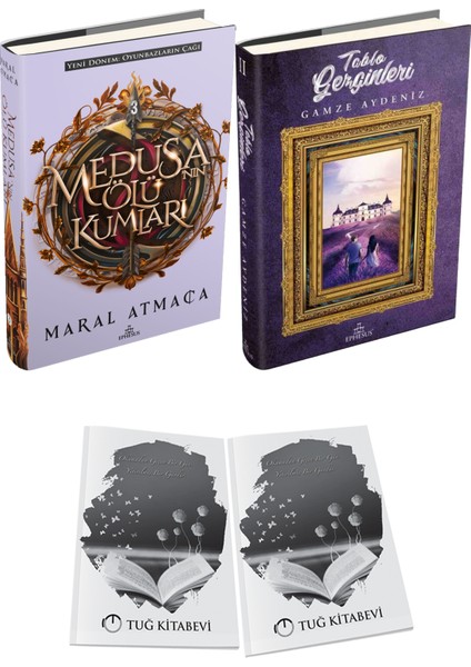 Tablo Gezginleri 2 Ciltli ve Medusanın Ölü Kumları 3 Ciltli Maral Atmaca 2li Set + Hediyeli