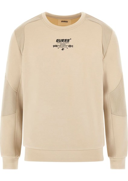 Erkek Ryota Aktif Scuba Sweatshirt - Bej