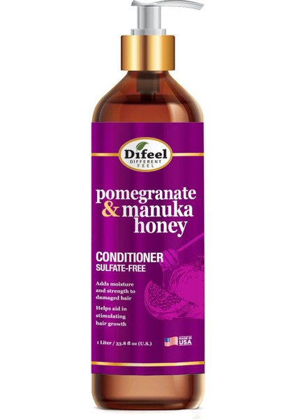 Pomegranate & Manuka Honey Sülfatsız Saç Kremi 1 lt