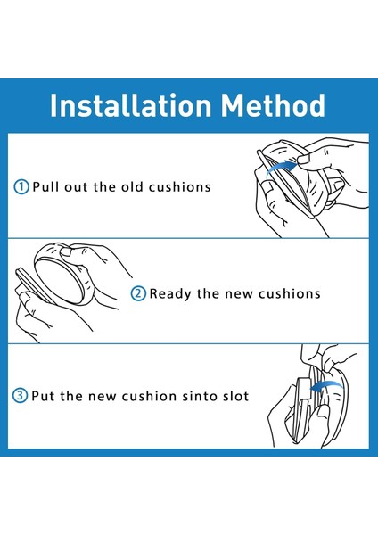 Kingston Hyperx Cloud 2 Iı Cloud Stinger Cloud Flight Cloud Silver Cloud Alpha S Cloud Core Uyumlu Kulaklık Süngeri Pedi Yastık Minder Yalıtım Köpük Earpad