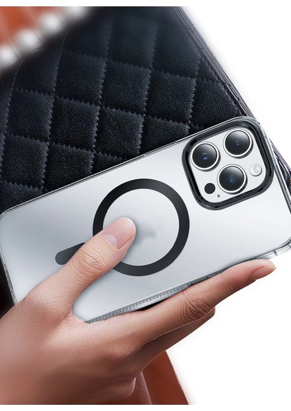 iPhone 15 Pro Max Uyumlu Dazzle Pro Manyetik Şarjlı Kılıf fiyatları