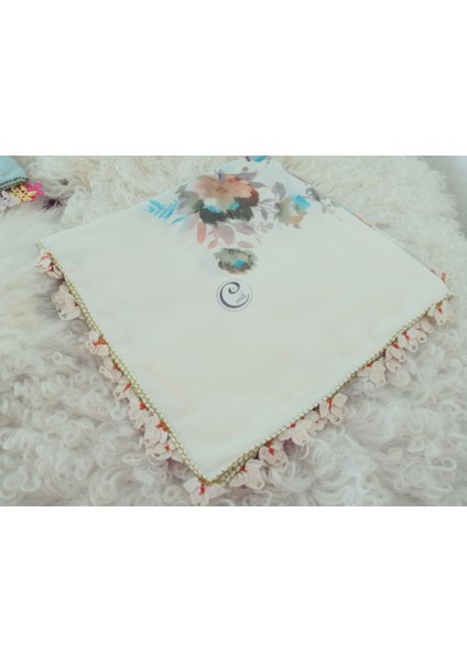 ve Reyhan El Emeği Iğne Oyası Yazma , Fular ,yemeni, Mevlüt Örtüsü ,hediyelik 4 Kenarı Oyalı