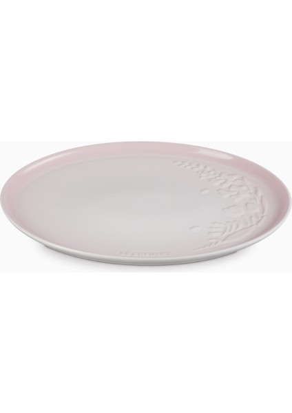 Jardin Seramik Oval Servis Tabağı, Çiçek Desenli Şık Sofra Sunum Parçası fırsatları