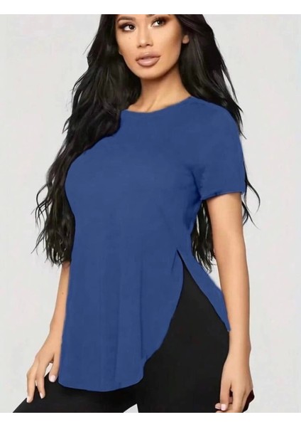 Kadın Türlü Viskon Kumaş Yırtmaç Detaylı Bluz fiyatları