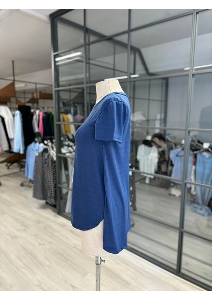 Kadın Türlü Viskon Kumaş Yırtmaç Detaylı Bluz fırsatları