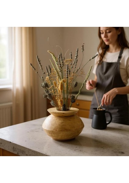 Dokulu Vazo (Toprak-Bej) fırsatları