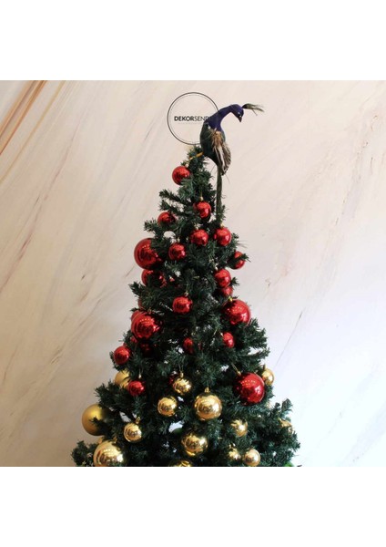 Yılbaşı Süsü 6'lı Top Kırmızı 6 cm indirimleri