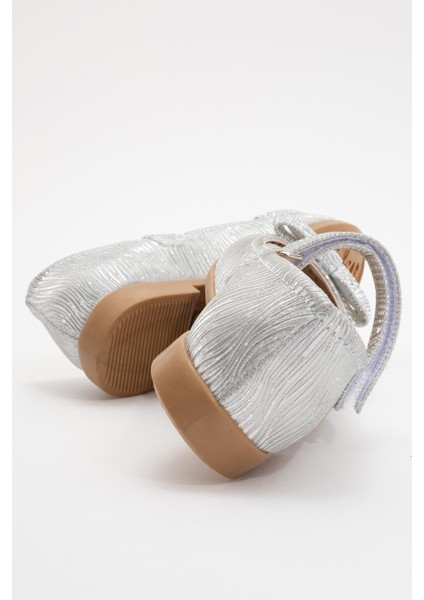 Çocuk Dantelli Ayakkabı 31-36 Gümüş fırsatları