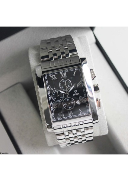 FS601101 Çelik Kordonlu Erkek Kol Saati