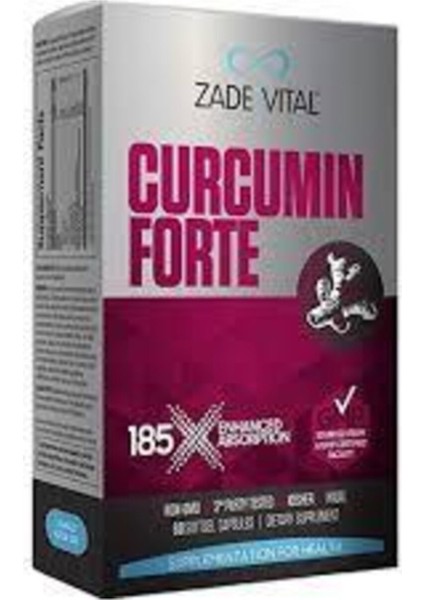 Curcumin Forte Zerdeçal Yağı 1000 Mg 40 Kapsül
