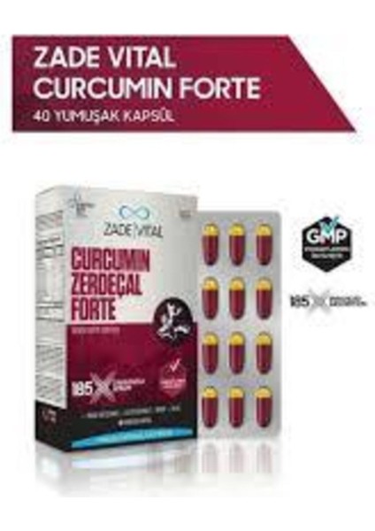 Curcumin Forte Zerdeçal Yağı 1000 Mg 40 Kapsül fiyatları