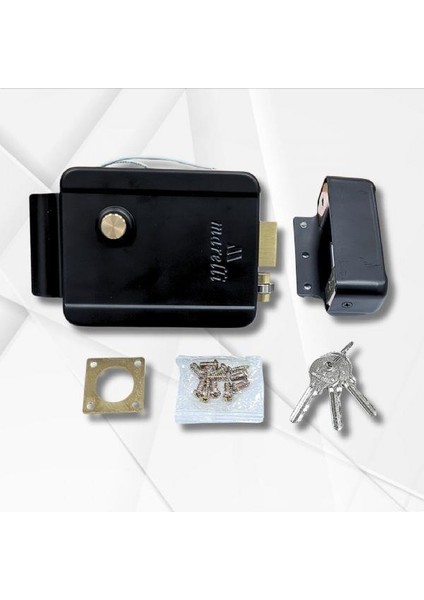 Premium Elektrikli Otomat Trajlı Demir Apartman Kapı Kilidi modelleri