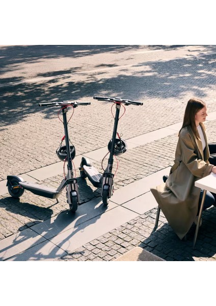 Ön Disk Fren, Arka Disk Freni + Elektronik Fren Elektrikli Scooter,ninebot F3 Pro+Sürüş Kaskı Hediye