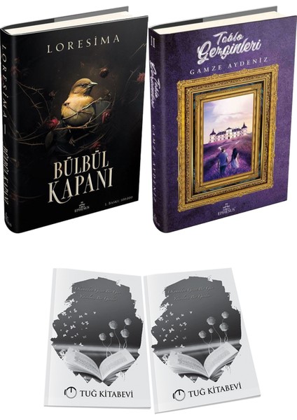 Tablo Gezginleri 2 Ciltli ve Ephesus Yayınları Bülbül Kapanı 1 Ciltli Loresima 2li Set + Hediyeli