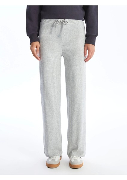Lcw Vision Gri Beli Lastikli Düz Kaşkorse Kadın Pantolon fiyatları
