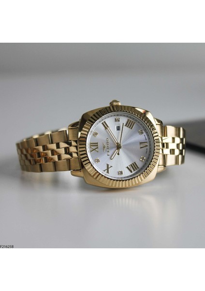 F21625B Çelik Kordonlu Kadın Kol Saati fiyatları