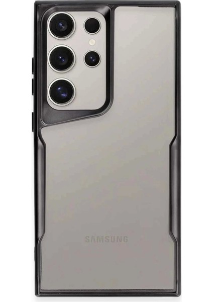 Newface Samsung Galaxy S25 Ultra Kılıf Boyi Silikon Kapak - Siyah modelleri