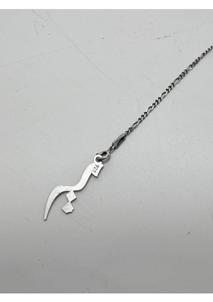 Zincir Motifli 925 Ayar Gümüş Kolye 1,85MM 4 Gram modelleri