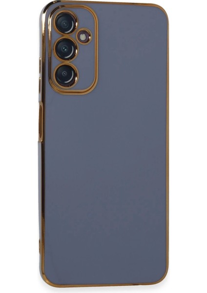 Newface Samsung Galaxy A05S Kılıf Volet Silikon - Mavi