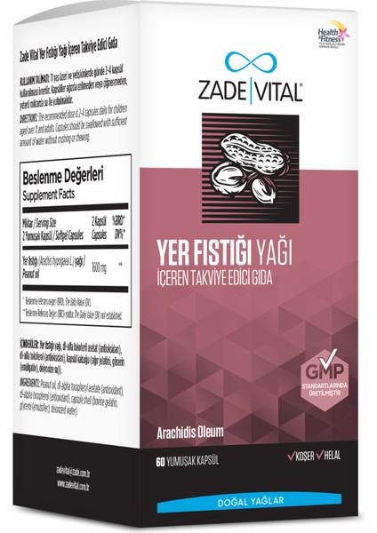 Yer Fıstığı Yağı 60 Blister Kapsül fırsatları