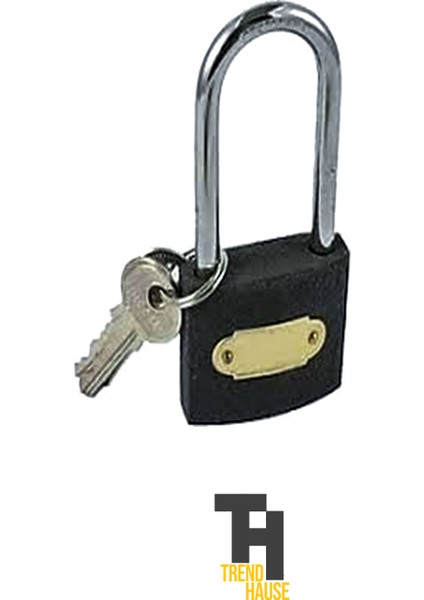 Asma Kilit Siyah 25 mm Uzun Model fiyatları