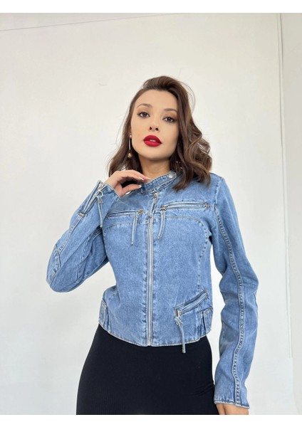 6908 Kot Ceket-Mavi modelleri