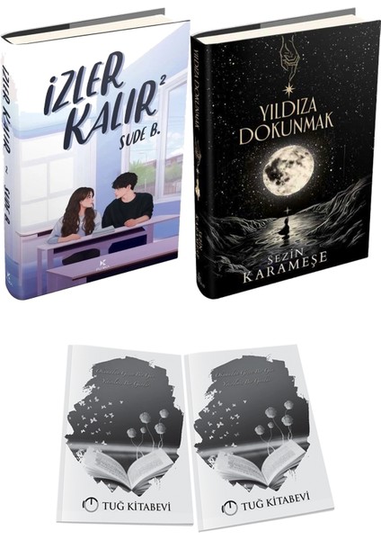 Yıldıza Dokunmak 1 Ciltli ve Izler Kalır 2 Ciltli Sude B. 2li Set + Hediyeli
