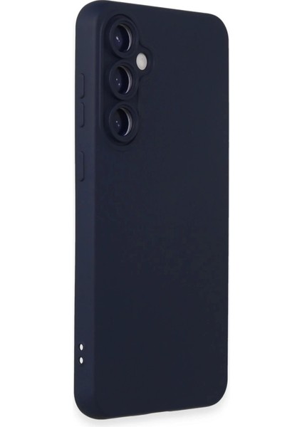 Newface Samsung Galaxy S23 Fe Kılıf Nano Içi Kadife Silikon - Lacivert fiyatları