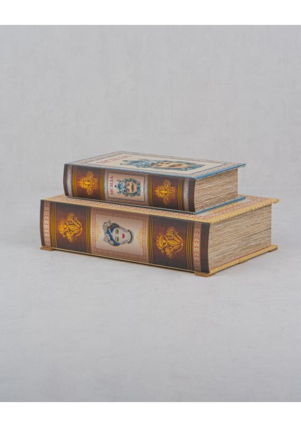 Vintage Sicilia Kitap Kutu Seti fiyatları