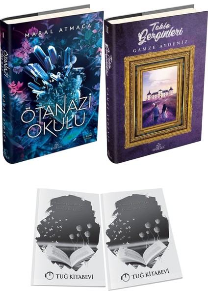 Tablo Gezginleri 2 Ciltli ve Ephesus Ötanazi Okulu 1 Ciltli Maral Atmaca 2li Set + Hediyeli